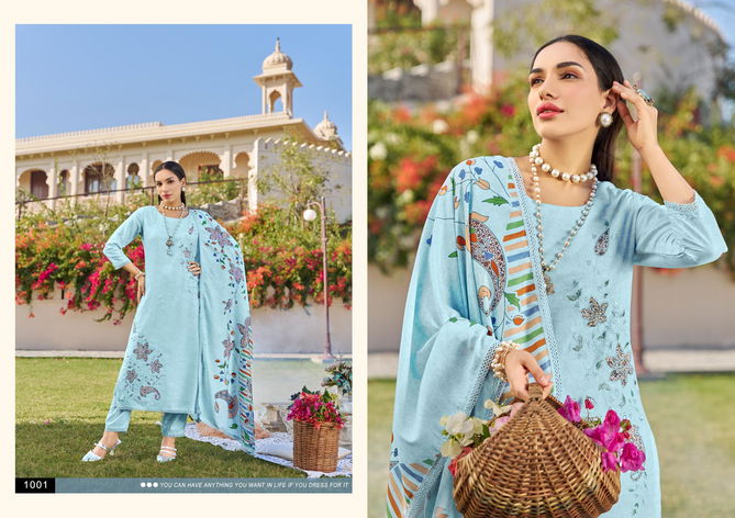 Digital Applique By Isavasyam Muslin Cotton Printed Readymade Suits Wholesale Price In Surat